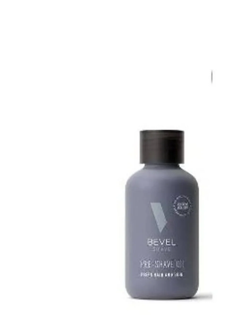 BEVEL Men's Pre Shave Oil For Beard Care - Castor Oil and Olive Oil - 2 fl oz.